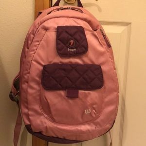 Wilson Pink Hope Tennis Bag🎉